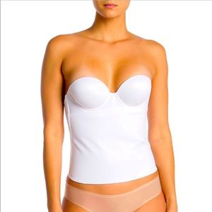 Essentials strapless push-up bustier